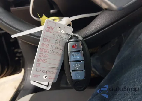 2021 Nissan Versa Sv Xtronic Cvt из США, поврежденный, VIN 3N1CN8EV2ML866988